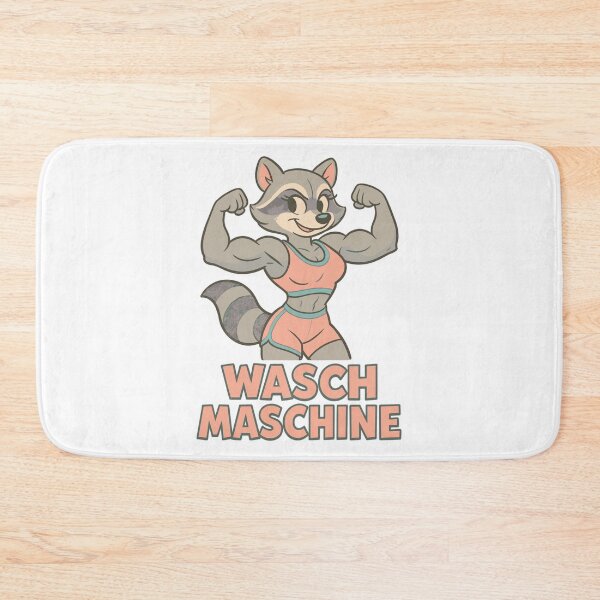 Item preview, Washing machine raccoon woman funny washing machine gym trained gift designed and sold by Pineapple-Tree.
