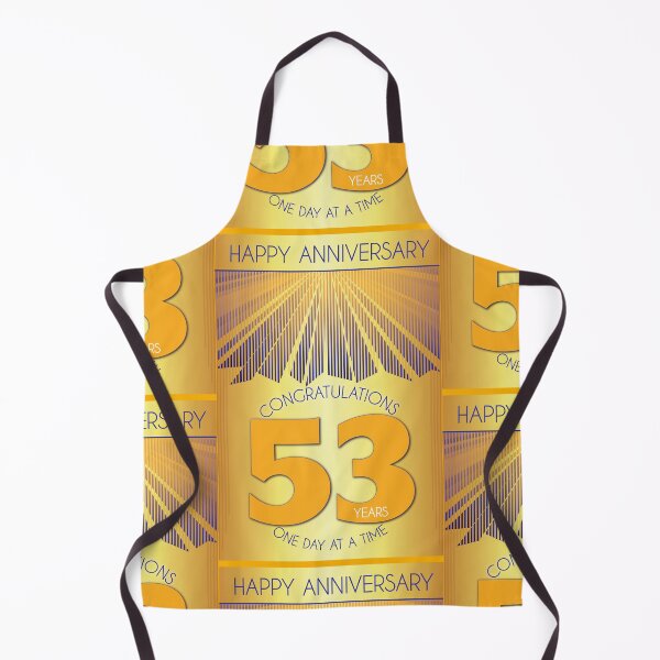 Item preview, 53 Year Golden Ray One Day At A Time Anniversary designed and sold by ApexDesigners.