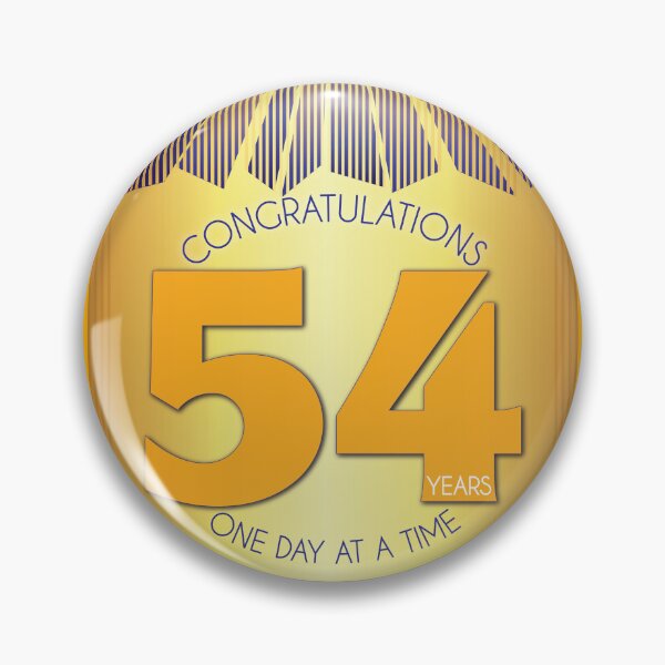 Item preview, 54 Year Golden Ray One Day At A Time Anniversary designed and sold by ApexDesigners.