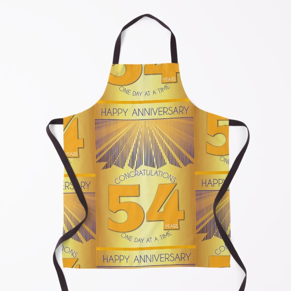 Item preview, 54 Year Golden Ray One Day At A Time Anniversary designed and sold by ApexDesigners.