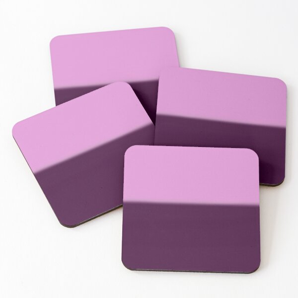 Item preview, Vibrant Lilac and Deep Plum Color Block Contrast designed and sold by pluielegere.