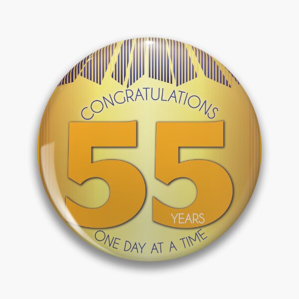 Item preview, 55 Year Golden Ray One Day At A Time Anniversary designed and sold by ApexDesigners.