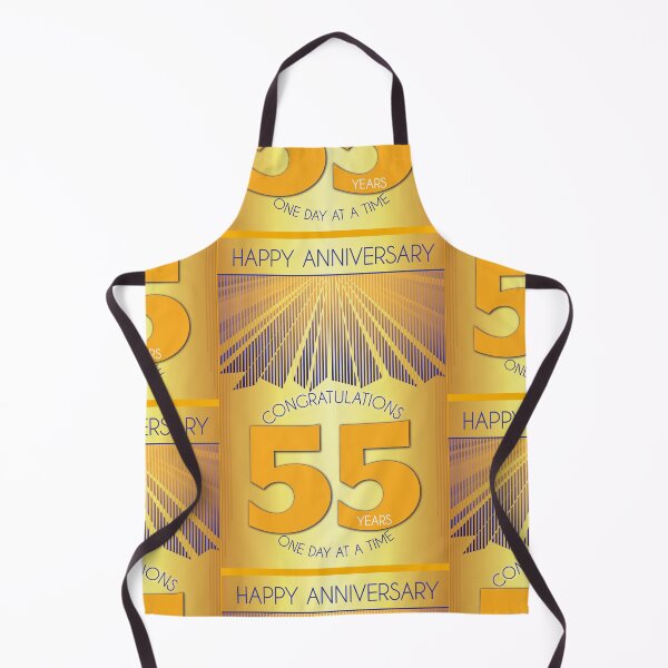 Item preview, 55 Year Golden Ray One Day At A Time Anniversary designed and sold by ApexDesigners.