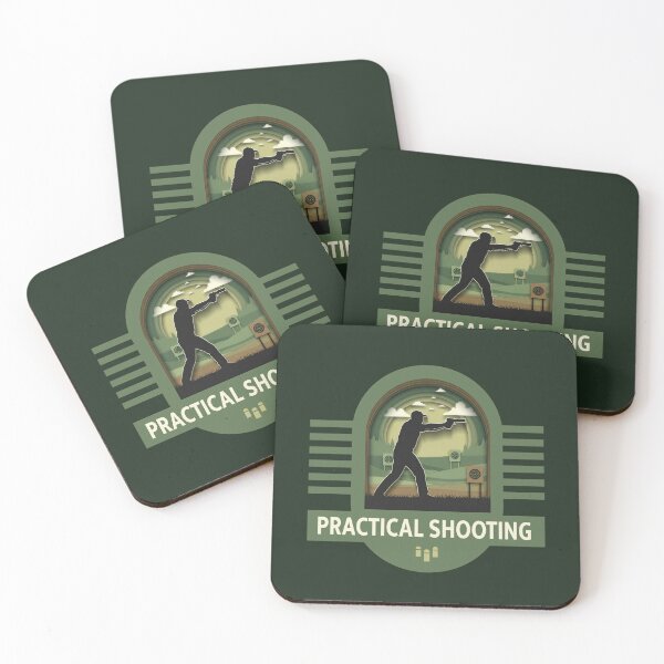 Item preview, Practical Shooting Badge Papercut Art designed and sold by KiwiRider.