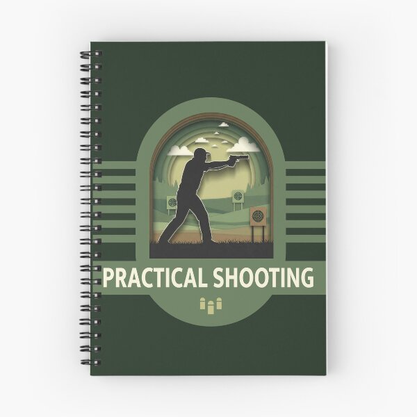 Item preview, Practical Shooting Badge Papercut Art designed and sold by KiwiRider.