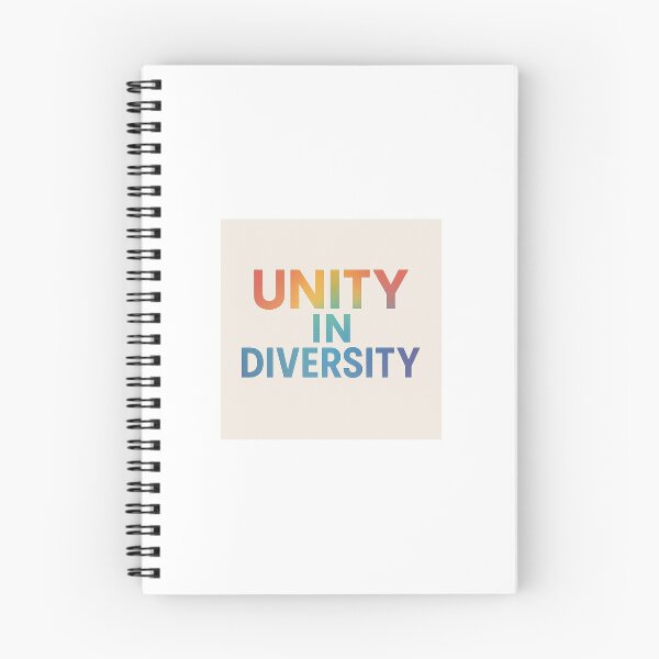 Item preview, Unity in Diversity – Modern Inclusion Awareness Design designed and sold by TeacherHype.