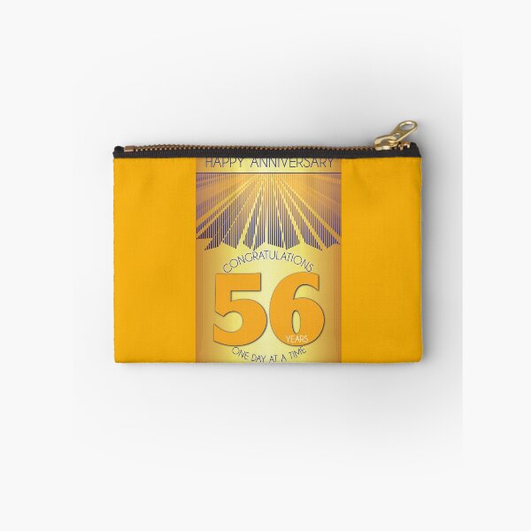 Item preview, 56 Year Golden Ray One Day At A Time Anniversary designed and sold by ApexDesigners.