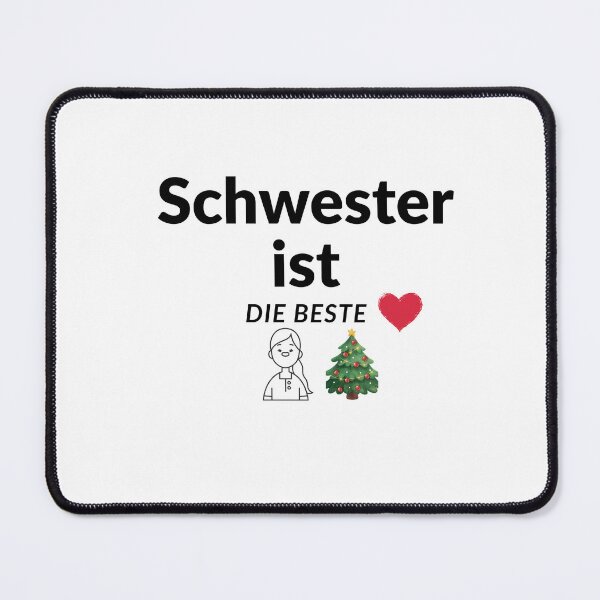 Item preview, "Sister is the Best" Christmas Design designed and sold by HappyMamaS.