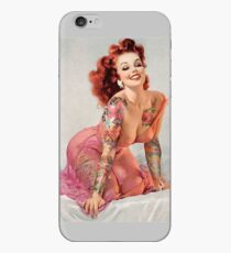 Vinilo o funda para iPhone Chica pin-up tatuaje