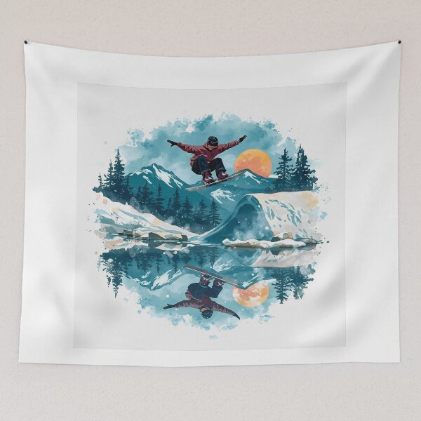 Item preview, Snowboard Waterscape designed and sold by FitEnvy.