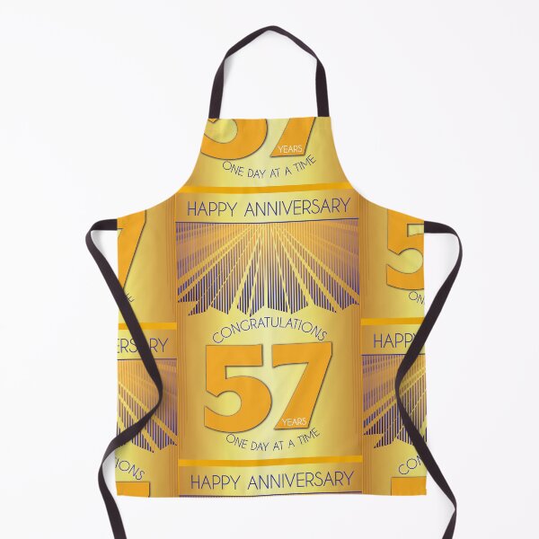 Item preview, 57 Year Golden Ray One Day At A Time Anniversary designed and sold by ApexDesigners.