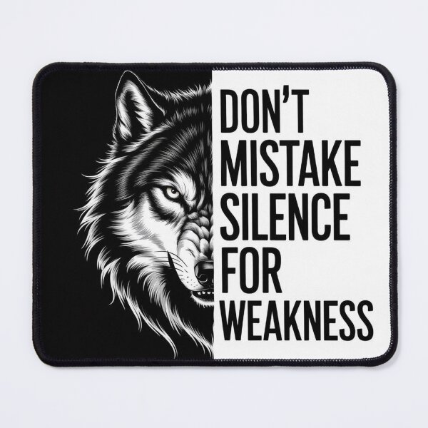 Item preview, Don't Mistake Silence designed and sold by J-CCreations.