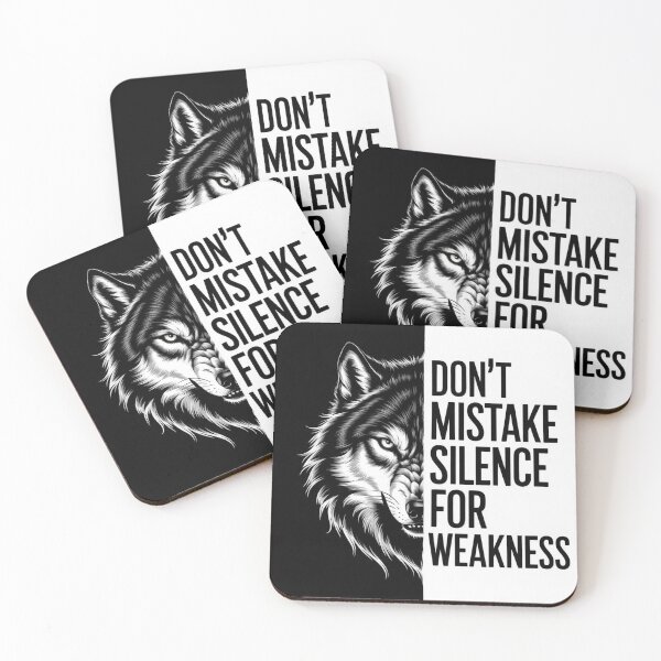 Item preview, Don't Mistake Silence designed and sold by J-CCreations.