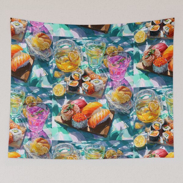 Item preview, sushi illustration designed and sold by Grafititee.