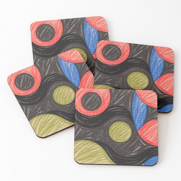 Item preview, part abstract 1.2 crayon sketch colorful geometric design designed and sold by SmashingDeals.