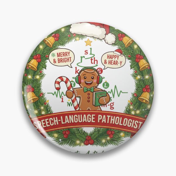 Item preview, Speech Language Pathologist Christmas - Merry SLP Therapy Squad Gift designed and sold by Wear Sculpt.
