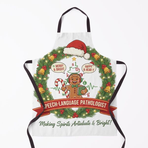 Item preview, Speech Language Pathologist Christmas - Merry SLP Therapy Squad Gift designed and sold by Wear Sculpt.