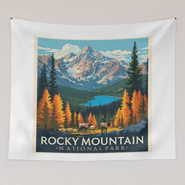 Item preview, Rocky Mountain National Park designed and sold by FitEnvy.