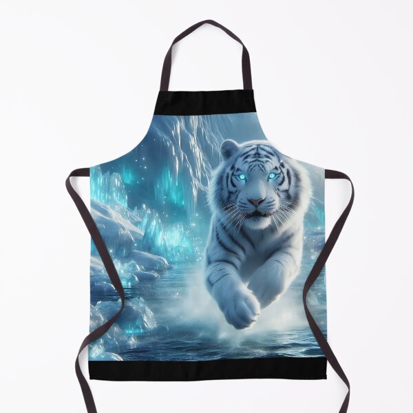 Item preview, White Ice Tiger designed and sold by GalleryBrisArt.