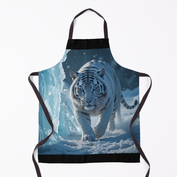 Item preview, White Ice Tiger designed and sold by GalleryBrisArt.