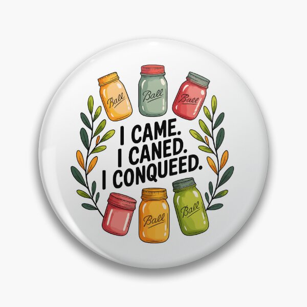 Item preview, Canning Humor Retro Mason Jar Art designed and sold by designleon19.