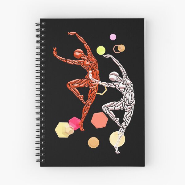 Item preview, Red-White Dancer Duo, Two Dancers designed and sold by danceink.