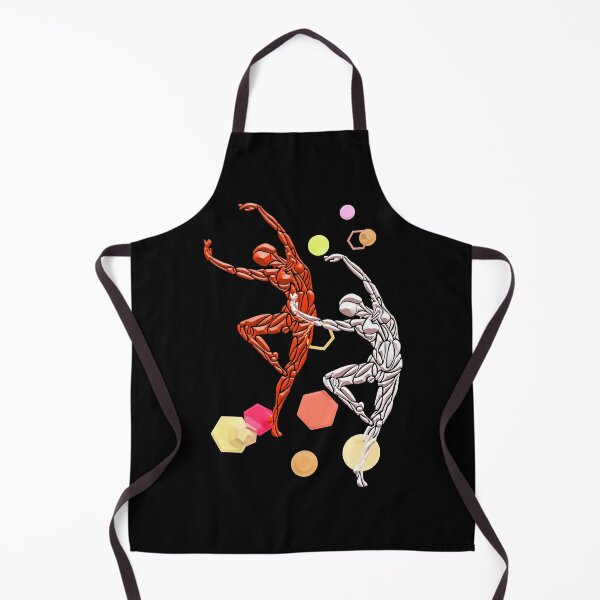Item preview, Red-White Dancer Duo, Two Dancers designed and sold by danceink.