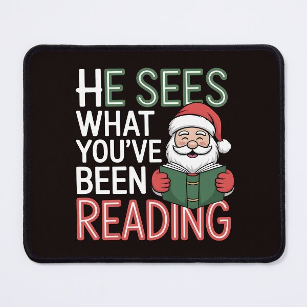Item preview, He Sees What you`ve Been Reading designed and sold by Redgiant87x.