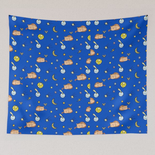 Item preview, Whimsical Space Cats and Celestial Dreams designed and sold by the wellness script.