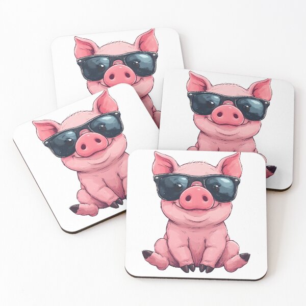 Item preview, Pink Pig designed and sold by LunarFLUX.