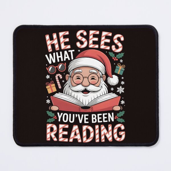Item preview, He Sees What you`ve Been Reading designed and sold by Redgiant87x.
