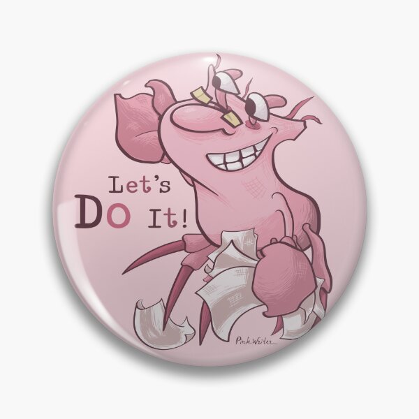 Item preview, Pink Writer Crab’s Action Pointing Pose designed and sold by Pink Writer.