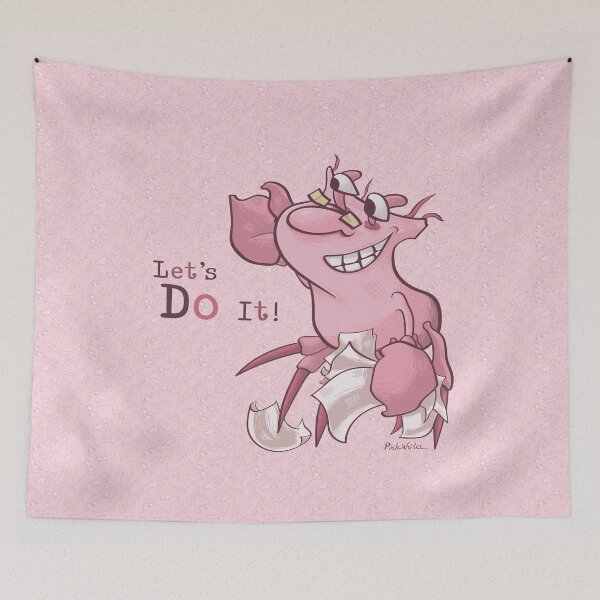 Item preview, Pink Writer Crab’s Action Pointing Pose designed and sold by Pink Writer.