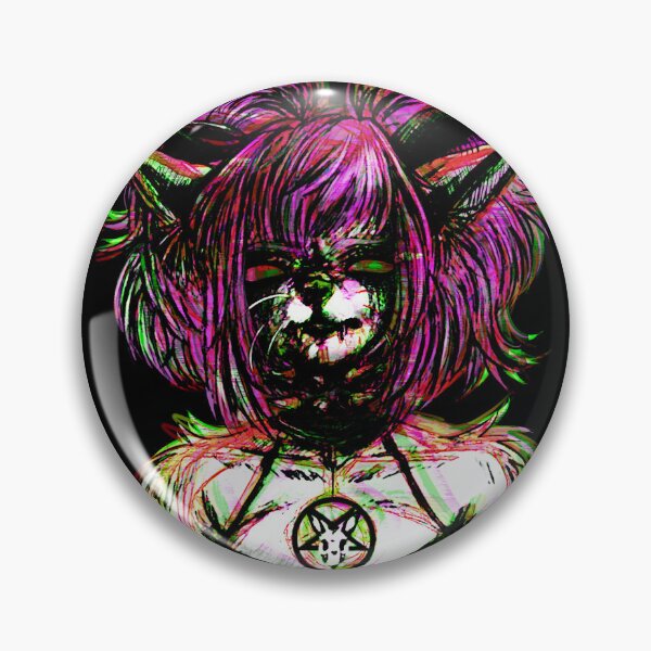 Item preview, Sally Evil Demon Angry Goth Furry Cat Girl designed and sold by GrotsqMachine.