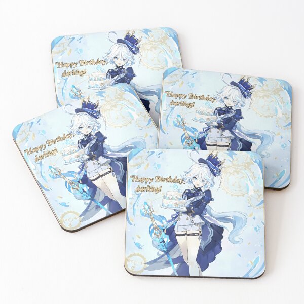 Item preview, Genshin Impact - Furina Happy Birthday designed and sold by DeviantMerch.