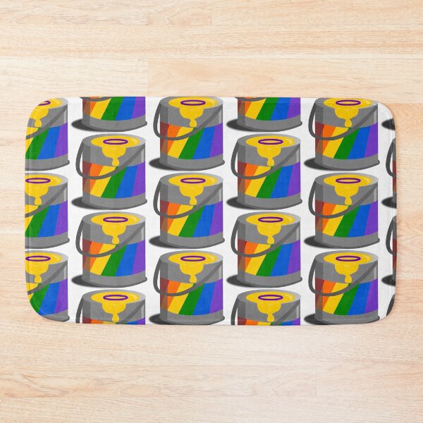 Item preview, Proud Paint Intersex Flag in a Bucket designed and sold by HarveyHandcraftsandDesigns.