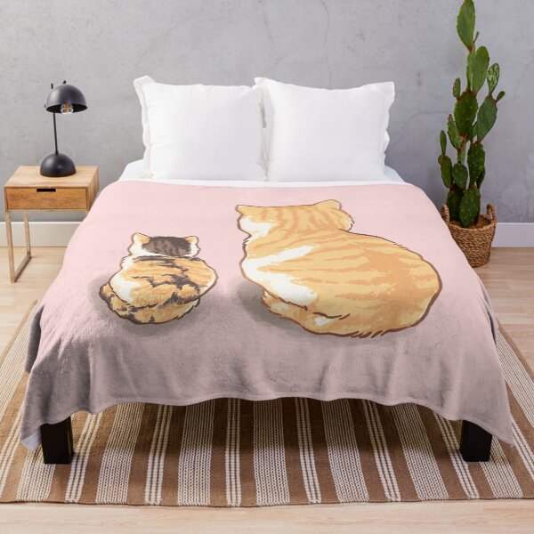 Item preview, Mother cat and her kitten designed and sold by Peach Frog.