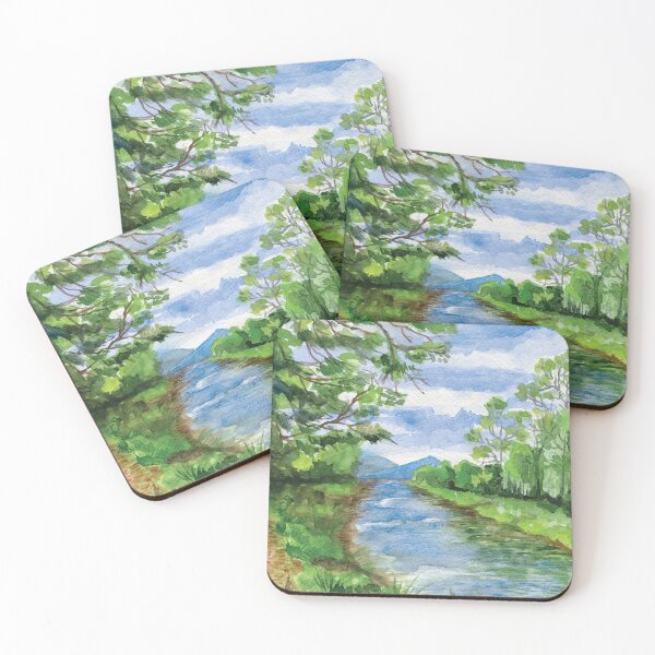 Item preview, "Summer river" designed and sold by solgasart.
