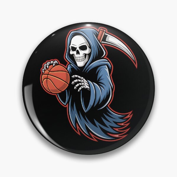 Item preview, Basketball Grim Reaper designed and sold by ReneMM.