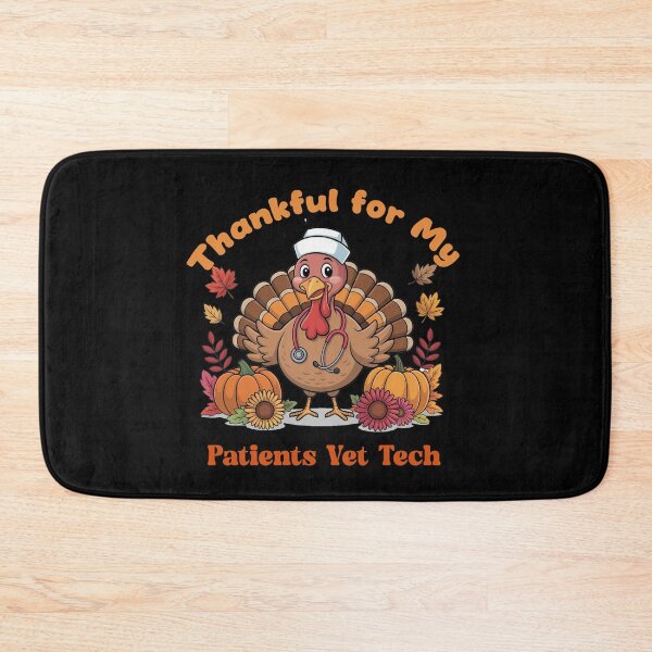 Item preview, Grateful Vet Tech Life | Funny Thanksgiving Turkey & Animal Lover Gift designed and sold by fabricutie.