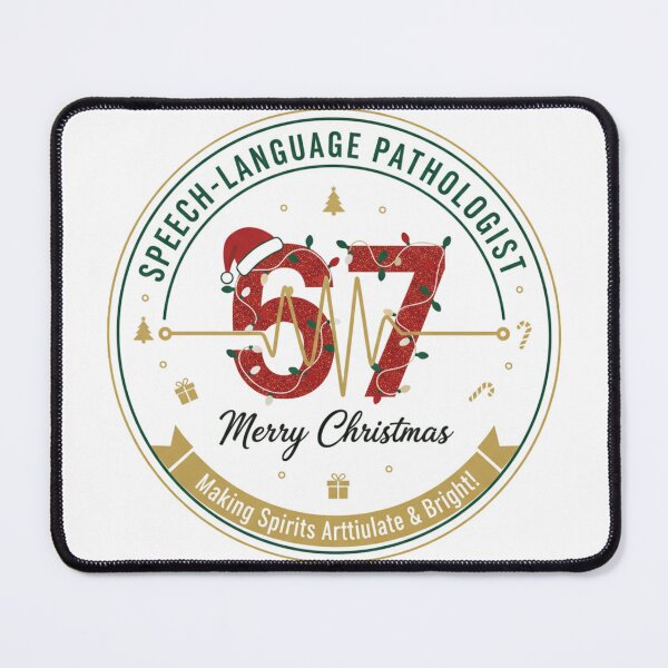 Item preview, Minimalist SLP Christmas Therapy Squad - Speech Language Pathologist Design designed and sold by Wear Sculpt.