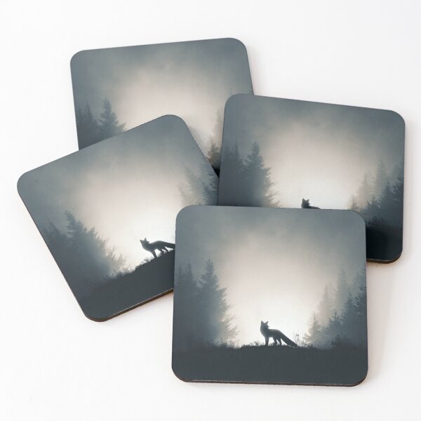Item preview, The Silent Fox – Keeper of the Northern Mist designed and sold by NordicDreams.