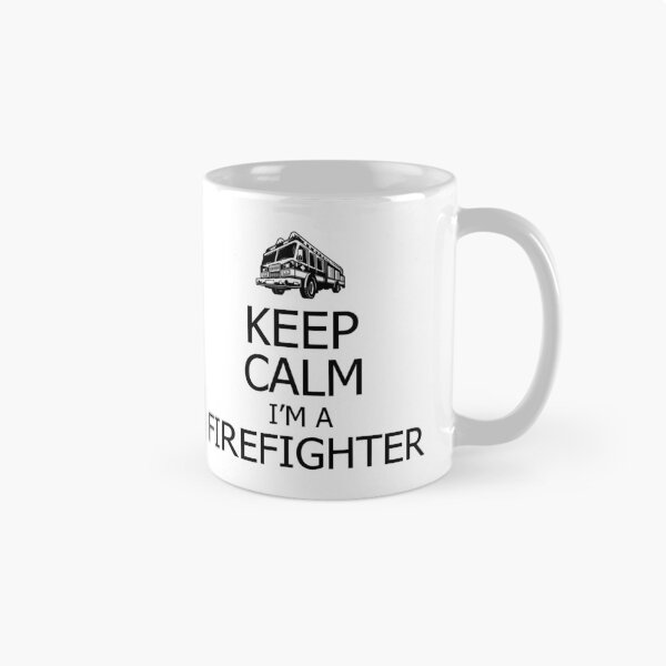 Item preview, Keep Calm I'm a Firefighter Funny Fireman gift designed and sold by DesignHouse07.