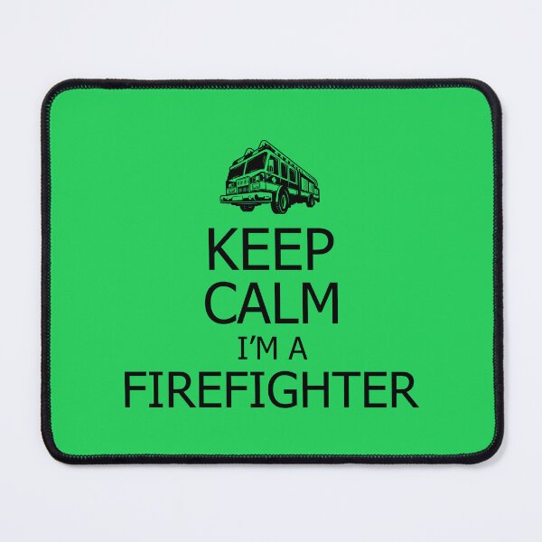 Item preview, Keep Calm I'm a Firefighter Funny Fireman gift designed and sold by DesignHouse07.