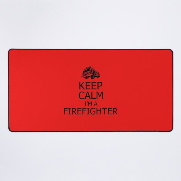 Item preview, Keep Calm I'm a Firefighter Funny Fireman gift designed and sold by DesignHouse07.