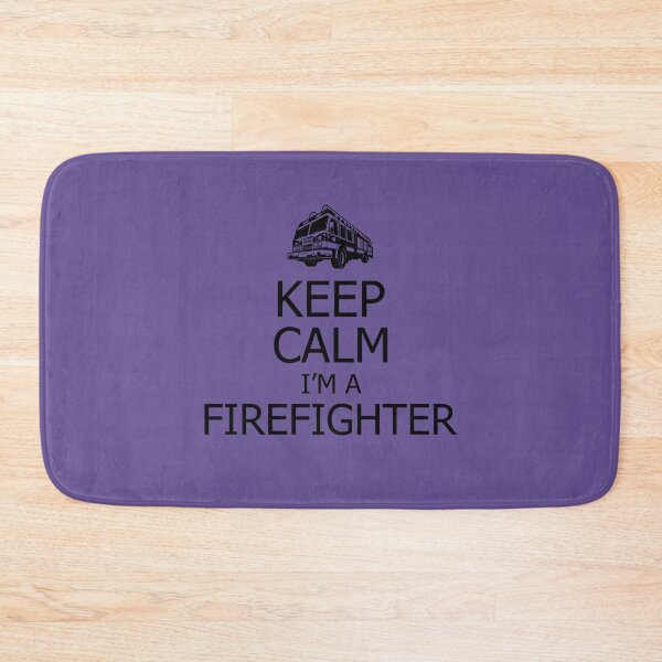 Item preview, Keep Calm I'm a Firefighter Funny Fireman gift designed and sold by DesignHouse07.