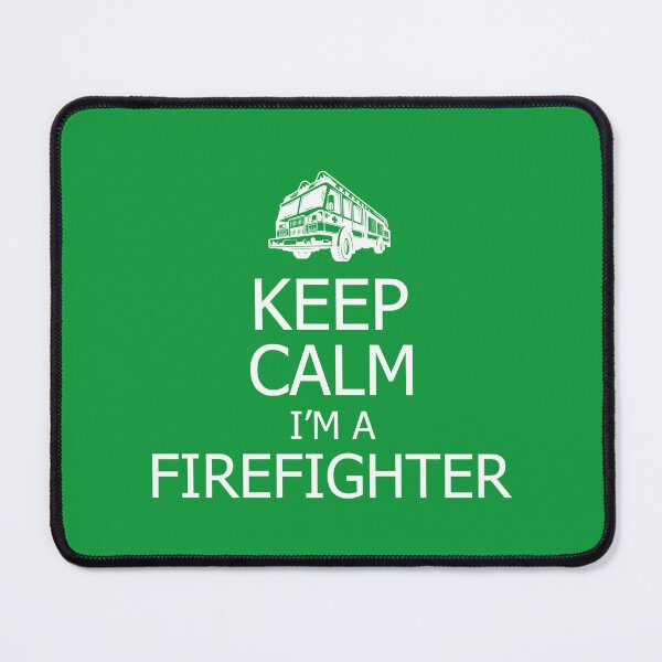 Item preview, Keep Calm I'm a Firefighter Funny Fireman gift designed and sold by DesignHouse07.