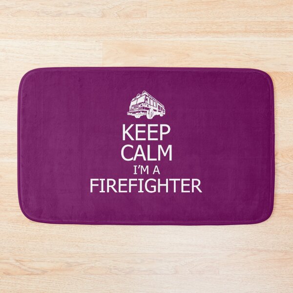 Item preview, Keep Calm I'm a Firefighter Funny Fireman gift designed and sold by DesignHouse07.