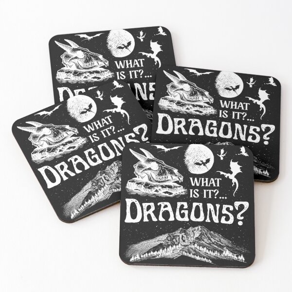Item preview, “What is it? Dragons?” Fantasy Quote, RPG Game designed and sold by HumanPhase.