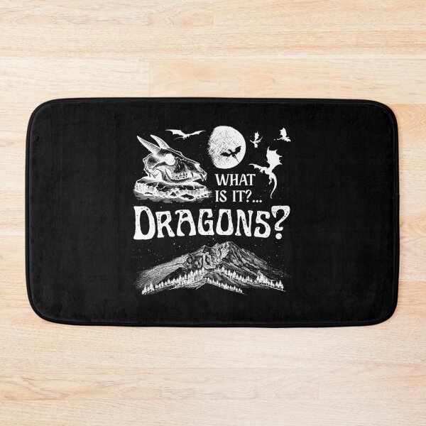 Item preview, “What is it? Dragons?” Fantasy Quote, RPG Game designed and sold by HumanPhase.